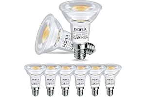 DEIFUA E14 LED Lampe Warmweiss 3000K 3,5W 385 Lumen Ersetzt 50W R50 Halogen Leuchtmittel, 6er-Pack, Nicht Dimmbar Reflektorlampe, Flimmerfrei Energiesparlampe, Abstrahlwinkel 360° Birne, 38° Strahler