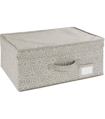 WENKO Housse à Vêtements Balance Taupe - Protection Anti-Poussière Pour Costumes, Robes Et Tenues Élégantes, 60 X 150 Cm En Polypropylène Respirant