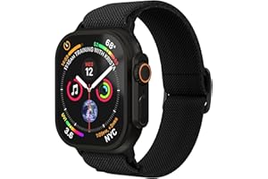 VONMÄHLEN Classic Nylon Loop – Robustes und verstellbares Nylonarmband, schweiß- und wasserbeständig, kompatibel mit Apple Watch