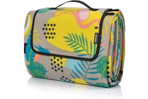 ‎METEOR meteor Extra Large Picknickdecke mit wasserdichter Unterseite XXL sanddichte campingdecke Outdoor stranddecke tolle Picknick-Matte groß Thermo isoliert Camping-Decke für Park Garten Strand