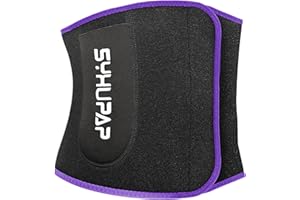 SYXUPAP Schwitzgürtel Fitnessgürtel Mehrfarbenes Taille Trimmer Trainer Gürtel Verstellbarer Schweiß Sport Damen Herren Neopren