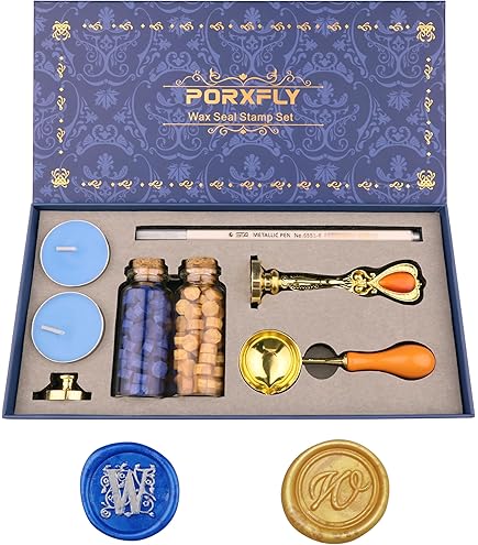 PATIKIL Alfabet Z Wax Seal Stempel, Eerste Brief Zegellak