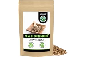 Alpi Nature Coriandolo Semi Interi 500g, Semi di Coriandolo per Cucina e Mix di Spezie