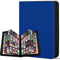 Album Portacarte Sportive HazyZany | 50 Pagine Per 400 Carte | Copertina In PU Con Cerniera | Per Carte Da Basket, Calcio E Collezionismo | Regalo Per Bambini