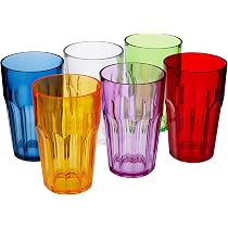 GILDE Set 2 Bicchieri Oscillanti Happy Hour – 200 Ml, 8,5 X 7,5 Cm, Lavabili In Lavastoviglie, 46760