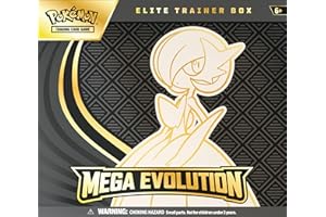 Pokémon TCG: Mega Evolution Elite Trainer Box – Gardevoir (1 Full-Art Promo Card, 9 Booster Packs & Premium Accessories)
