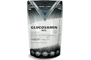 ‎SYGLABS NUTRITION Glucosamin HCL - 1000g reines Glucosamin HCL Pulver - hochdosiert aus pflanzlicher Fermentation - 1kg vegan - Premium Qualität
