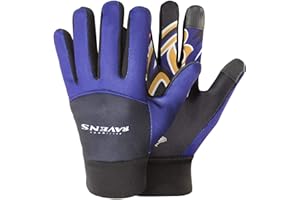 FOCO NFL Football Gloves Baltimore Ravens Palm Glove, multicoloured