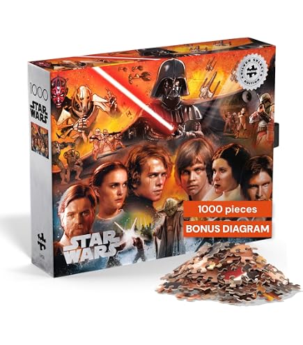 Buffalo Games - Star Wars - #1 Variant Cover - Puzzle da 1500 pezzi per adulti - Puzzle impegnativo perfetto per serate di gioco - Dimensioni finite 38,50 x 26,50