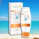 Organicsun Spf 50+ Face and Body Sunscreen 100ML &ndash; Anti-Spot, High Protection, Waterproof, Suitable for all skin types, Veg