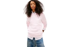 Tommy Jeans Damen Pullover Crew Neck Rundhalsausschnitt