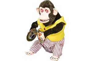 Yamani Naughty! Curious Cymbal-kun 9510 Designer Accessories H 11.0 x W 7.1 x D 21 cm Brown