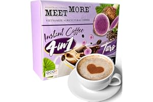 ‎CAVUMI MOIN VIETNAM 4in1 Kaffee Taro - Instant Lösliche Kaffee mit Taro - Premium Qualität - exotischer Kaffee - Fruchtiger Geschmack - 270g