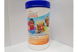 Senet piscine 57742006 Chlore, Multicolore