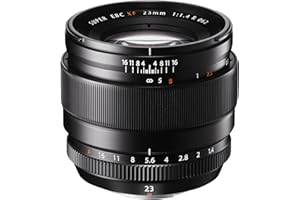 Fujifilm XF 23 mm f:1.4 R - Objetivo para X-Mount (Diámetro: 62 mm), Negro