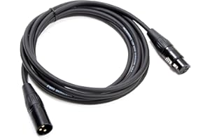 Adam Hall Cables 3 STAR DMF 0050 - Cable DMX de XLR macho a XLR hembra 0,5 m