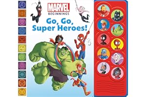 Marvel Beginnings: Go, Go, Super Heroes! Sound Book - PI Kids