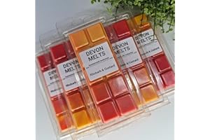 Devon Melts - Rhubarb 'n' Custard - Highly Scented 100% Soy Wax Snapbar
