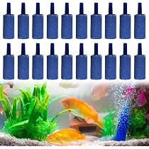 Pietra Porosa Per Aerazione Acquario – Forma Rotonda, Diametro 3 Cm, Per Ossigenare L'acqua E Creare Bolle