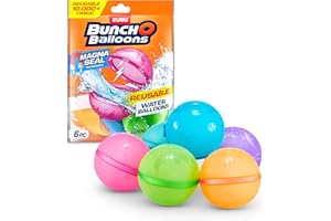 Bunch O Balloons Reusable Water Balloons, Ballons réutilisables, 6 Paquets
