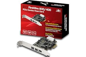 Vantec UGT-FW210 2+1 FireWire 800/400 PCIe Combo Host Card