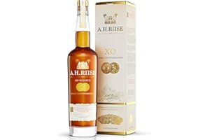 ‎A.H. RIISE A.H. Riise Copenhagen Gold Medal | Premium Spirituose auf Rumbasis |Karibik|Lieblich, Fruchtig | 700 ml | 40% Vol.