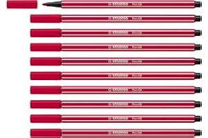 Premium tuschpenna - STABILO Pen 68 ask med 10