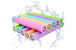 NALIKOSTY Pistolets à Eau pour Enfants, 10 Pièces Jouets d'eau pour Enfants Piscine Extérieure Jouets de Plage, 21 cm Pistolet à Eau en Mousse Pistolet à Eau pour Piscine, Fêtes Aquatiques, Garden Party