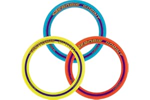 Aerobie Sprint Ring Outdoor Flying Disc - 10 Inches - Magenta