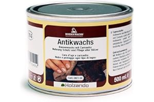 BORMA WACHS 500 ml de cire antique certifiée EN-71/3 48 - Eiche mittel