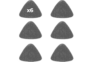 HUMPTI 6 Recambios para mopa Triangular 360º Mopas de Limpieza Suelos, Mopa Triangular Giratoria, Fregona Microfibra