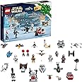 LEGO Star Wars Advent Calendar 75307 Awesome Toy Building Kit for Kids with 7 Popular Characters and 17 Mini Builds; New 2021