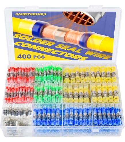 Belva BA120PC | Solder Seal Electrical Heat Shrink Butt Connectors