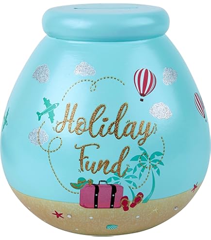 Salvadanaio In Terracotta Home - Forma Sacco, 25 Cm, Artigianale