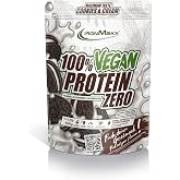 IronMaxx Prote&iacute;na 100% Vegana Cero - galletas &amp; crema bolsa de 500g | prote&iacute;na vegana en polvo de 4 componentes y sin az&uacute;car