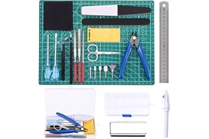 Habwea 26 Pièces Outils de Modélisme Gundam kit Outils Maquette Construction Modèle de Base Réparation et Fixation