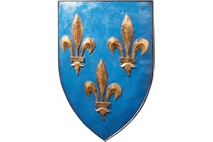 Design Toscano Grand Arms of France Wall Shield Collection- Fleur-De-Lis Shield