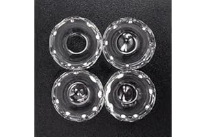 Odoria 1/12 Scale Dolls House Miniature Glass Bowls 4Pcs Dollhouse Kitchen Accessories, A