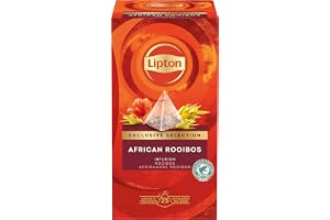 Lipton Exclusive Selection - Afrikaanse rooibos thee - 25 theezakjes
