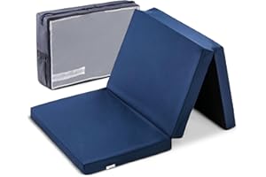 Hauck H-89090-EN-000-T06 Materac do Łóżeczka Turystycznego, Granatowy, 60 x 120 cm