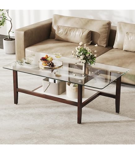 Homy France – Table basse ronde STICK – Verre trempé robuste – Structure inox élégante – D90 H45 cm pour Homy France – Table basse ronde STICK – Verre trempé robuste – Structure inox élégante – D90 H45 cm pour