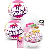 Mini Brands ZURU'dan Kawaii Kaps&uuml;l, S&uuml;rpriz Kawaii koleksiyon minisi, K&ouml;r Ambalaj, Japon Temalı koleksiyon (2 Paket)