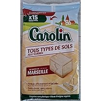 Lingettes Pour Serpillère Preline - Lot De 40, Extra Larges, Parfum Savon Blanc, Pour Tous Sols