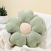 Sioloc Flower Throw Pillow,Floor Cushion, Seat Cushion, Cute Flower Pillow, Aesthetic Pillow as Room Decor, Decorative Pillow