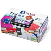 Staedtler Fimo 8019 01 MP Fimo Deri Effect Modelleme Kili MP (42 gr x 1 Blok + 25 gr X 5 Blok ve Şekillendirici)
