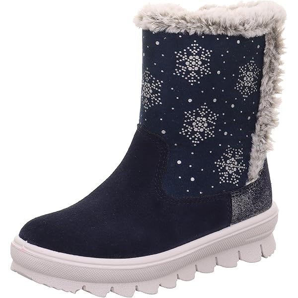 Superfit Flavia warm gevoerde Gore-tex sneeuwlaarzen voor meisjes, lichtgroen roze 7500, 30 EU