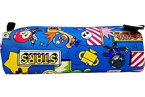 CYPBRANDS Brawl Stars piórnik na przybory szkolne, akcesoria, kolor niebieski, uniseks, oficjalny produkt (CyP Brands)