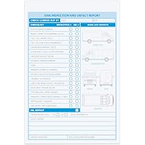 thumbnail interactive-video image 1 of Van Check & Defect Report Book – 50 Page Duplicate, 5-Pack, Made In UK 1 of 6