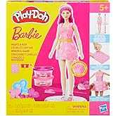 Play-Doh Barbie Kalpler ve Sa&ccedil;lar Oyuncak Bebek Seti