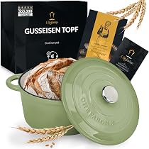 Navaris Casseruola Ghisa Smaltata - Teglia Forno Rettangolare 42x25,7x7,5cm - Pentola Cucina - 9
